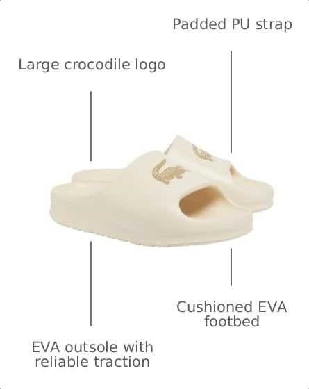 Image of Lacoste womens [公式] レディース Serve Slide 1.0 125 1 Cfa
