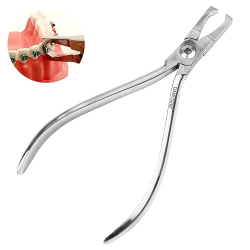 Image of Bracket Remover For Braces - Orthodontic Braces Removal Tool Kit - Professional Braces Removal Kit - Easy To Use Dental Tools Stainless Steel Braces Essentials - 1 x Bracket Remover Plier