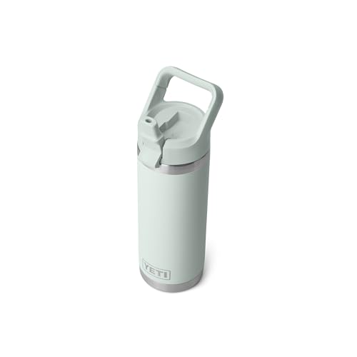 Image of YETI Rambler 18 oz Bottle, Vacuum Insulated, Stainless Steel with Color Matching Straw Cap, Ridgeline