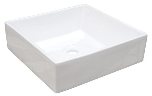 Preisvergleich Produktbild LAVITA KERAMIK WASCHBECKEN WEISS 43 CM 476797