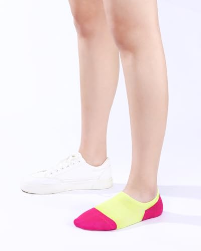 Image of IDEGG No Show Socks Women 10 Pairs Low Cut Anti-Slid Novelty Athletic Casual Invisible Liner Socks
