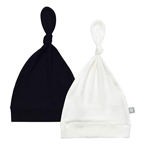 Image of KYTE BABY Bamboo Rayon Baby Beanie Hats Soft Knotted Caps - 2 Pack