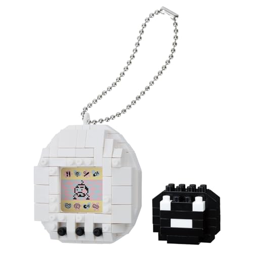 nanoblock - Tamagotchi - First Generation Tamagotchi (White) Character Collection Series Building Kit