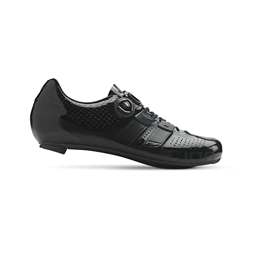 Giro Factor Techlace Mens Road Cycling Shoe ? 45.5, Black (2019)