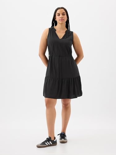 Image of Gap Women's Sleeveless Split Neck Dress