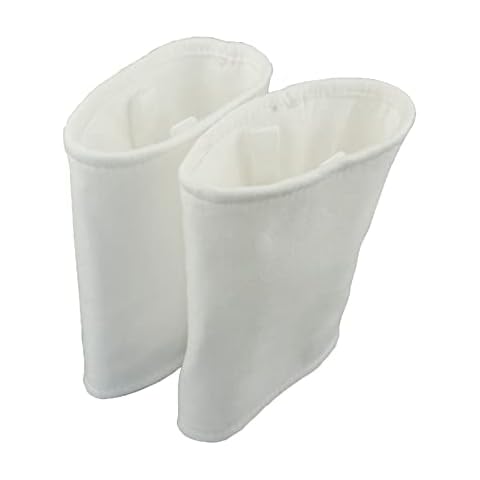Aillsa Pool Spa Part All Purpose Spa Filter Bag for LA spa Filtration Hot Tub Spa Pool Components New White - 2Pack Cover