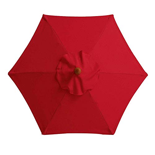 WENKEN 6.6Ft Rechange Jardin Parasol Auvent Housse Cover