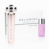 Meso Firm & Radiantwave Skincare Duo – Hydrating Antioxidant Serum with Glutathione and Plant-Based Extracts + Light-Enhanced Face Wand for Radiant, Supple-Looking Skin