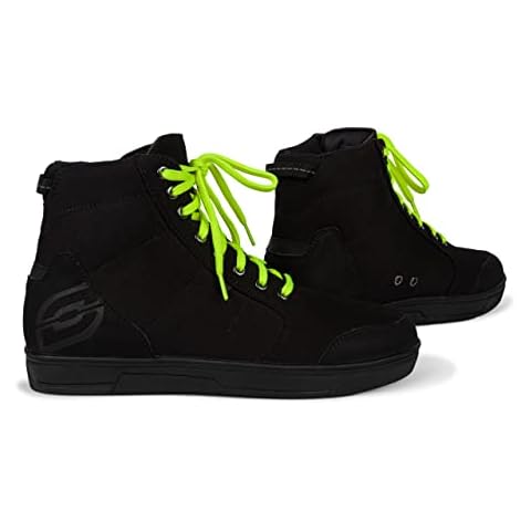 Ozone Town Motorcycle Boots Strengthening Ankle Heels and Soles Non-Slip Sole Ventilation Reflective Elements Antibacterial Insole Cover