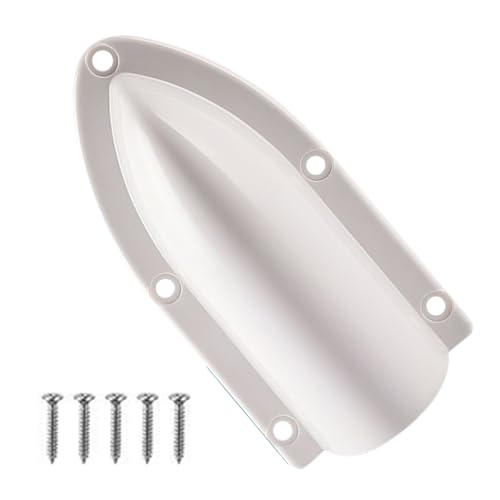 Cubierta de alambre marino – Pinza para cable para barcos | ABS flexible con ranuras de ventilación, protección de alambre segura Fácil instalación para el compartimento del motor, cubierta RV