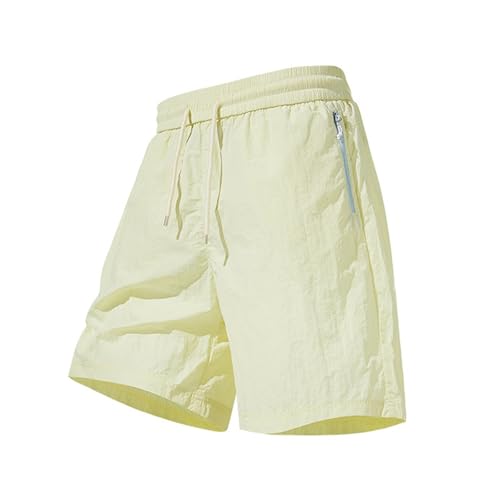 Combinaison homme légère été avec capuche ensemble jaune taille M - 4