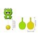 Aymzbd Hanging Frog Table Tennis Trainer Interactive Toy No Need Table Practical Pingpong Trainer Equipment for Sports Boys Children, 4 Balls
