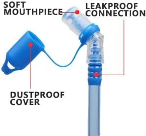 Miniatura 5 de Paquete de mochila de hidratación, mochila de agua de 20 litros incluida, bolsa de hidratación de 2 litros, esencial para festivales, paquete de