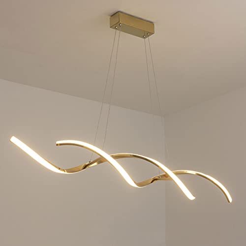 Luminaire suspendu long nordique pour sublimer votre restaurant de luxe