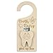 Tooth Fairy Door Hanger with Money Holder Tooth Fairy Pick up Box Encourage Gift for Kids Room Decor (Tooth)