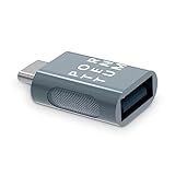 PORTENTUM Adaptador USB C a USB 3.0 (3.1) OTG Velocidad 10Gb Cuerpo Premium Zinc con Alta Resistencia al Calor - Adaptador USB a Tipo c de Solo 5 Gramos