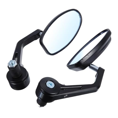 Espejos retrovisores de manillar 7/8 para motos cafe racer chopper y deportivas
