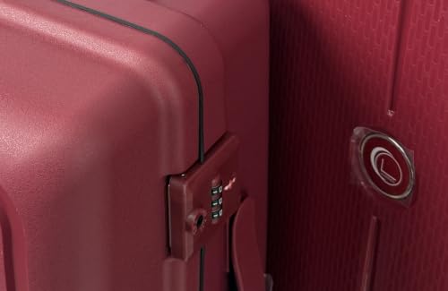 Image of Tokyo Premium Trolley Luggage Medium Size PP, Wine Red
