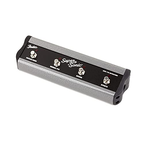 Fender Super-Sonic Amplifier 4-Button Footswitch #TOP25
