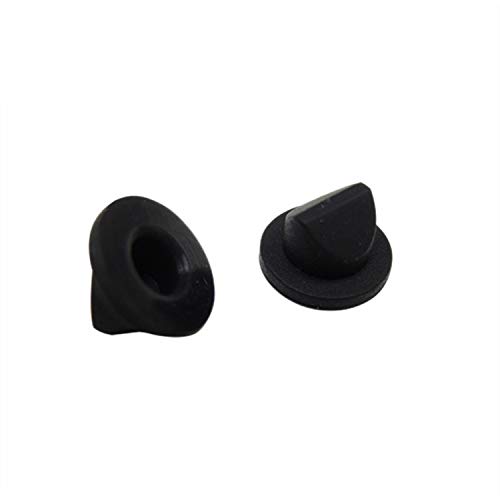 10 Pieces Black Silicone Duckbill Valve One-Way Check Valve 11 x 7.1 x 6.4 MM for Liquid and Gas Backflow Prevent