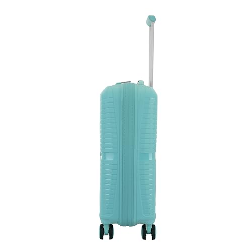 Image of American Tourister AIRCONIC2.0 SP 55 cm Small Cabin Polypropylene (PP) Hard 8 Wheels Spinner Luggage /Suitcase /Trolley Bag for Travel (Purist Blue)