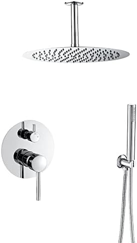 VALAZ Ducha Empotrada Cromada | Ducha Monomando 2 Vías, Rociador ...