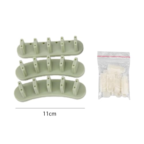 Soporte para uñas acrílicas 2x3 con 10 uñas prácticas miniatura 3