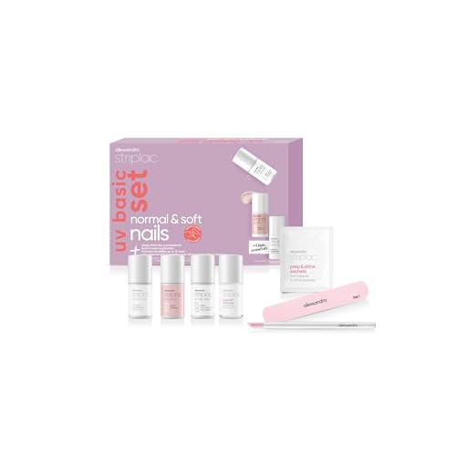 alessandro Striplac Peel-Off UV Nagellack Set – ohne Aceton & Abfeilen