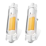 ⭐【Cómodo Blanco Cálido 3000K】R7S LED 78MM está aprobado por la CE. Alta reproducción cromática (CRI≥90),Proporciona una luz suave y cálida sin reflejos ni sombras duras,crea un ambiente romántico. Ilumine su hogar con una consistencia de color excepcional.