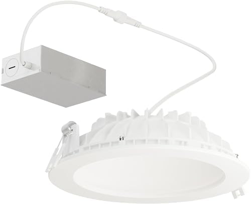 Maxim Lighting 67796WT Cove - 12W 1 LED Recessed Downlight-2 Inch Tall and 6.75 Inch Wide