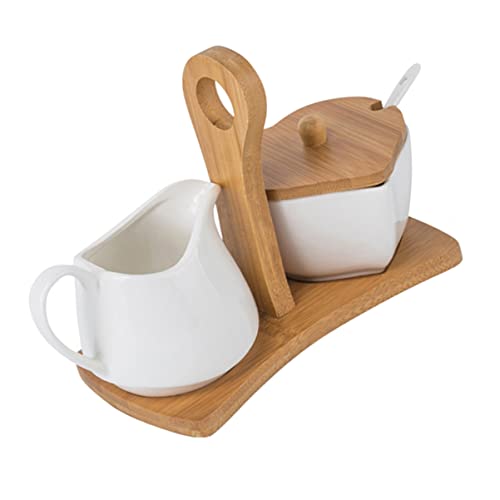 Kichvoe Coffee Creamer Coffee Creamer Coffee Cup Set Creamer Pitcher with ceramic creamer sauce jug gravy pitcher Sugar Bowl Coffee Coffee Cups Ceramic Coffee Syrup Coffee Syrup