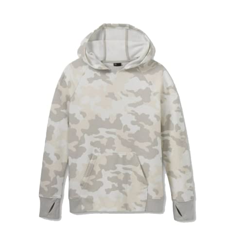 All in Motion Boys' Fleece Hooded Sweatshirt - (as1, alpha, x_s, regular, White Camo, X-Small)