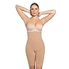 Leonisa-Tummy-Control-Shaper-Short-for-Women-with-high-Waisted-and-Butt-Lifter Leonisa Womens Seamless High Waist Shapewear with Thigh Compression,Beige,Medium