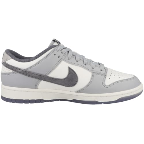 Image of Nike Men's Dunk Low Retro SE Sneakers, White /Light Carbon /Platinum, Size 14