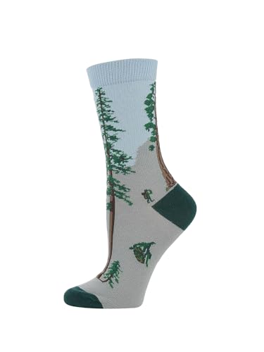 Image of WHD Outdoor Nature Lover Socks for Women & Men | Camping & Lake Life Gift | Novelty Forest Fan
