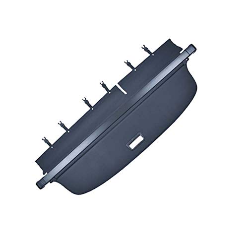 Cosilee Cargo Cover Trunk Shielding Shade Compatible for VW Volkswagen Tiguan 2018-2021 Black Retractable Cargo Luggage Security Shade Cover Shield with No Gap Between The Back Seats and The Cover