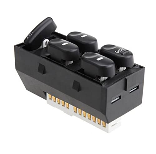 Interrupteur commande vitre 10433029 avant gauche au fini robuste pour Buick