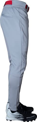 Rawlings | PRO 150 Series Game/Practice Baseball Pant | Adult X-Large | Grey| Jogger Fit - image 5