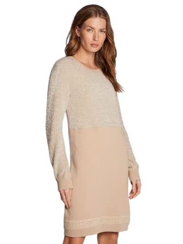 Robe en maille Liu Jo beige : le confort anti-froid