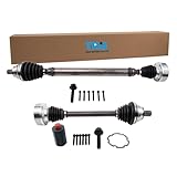 TRQ Front CV Axle Shaft Assembly Set Driver & Passenger Side Compatible with 2010-2013 Volkswagen Golf 2005-2015 Jetta 2006-2009 Rabbit
