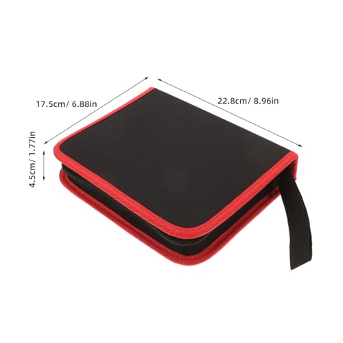 Pochette de rangement pour outils de bricolage compacte 228x175x45 mm robuste - 4