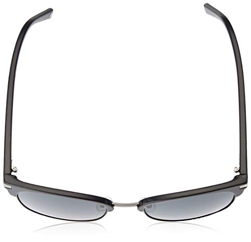 Polaroid Sunglasses Men's PLD2076/S Semi Rimless Sunglasses, Black/Polarized Gray, 53mm (PLD 2076/S)4