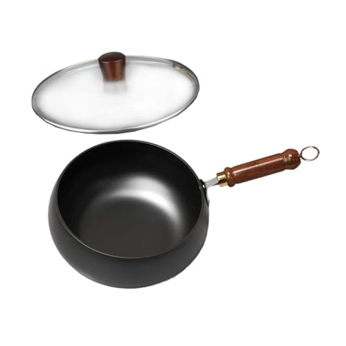 Wok Pan de Hierro con Mango de Madera 26 cm miniatura 6
