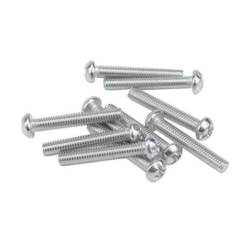 MY MIRONEY 10PCS Round Wood Drawer Knobs Walnut Kitchen Cabinet Knob Solid Wood Hardware Dresser Handles Pulls Wooden Single Hole Handles with Screws - 1.57" Diameter