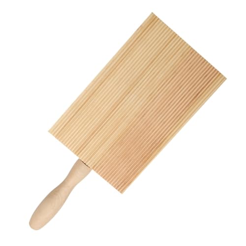 Sosoport Tablero de Gnocchi de Madera para Pasta Herramienta Práctica de Cocina para Hacer Ñoquis Madera Accesorio Reutilizable para Pasta para Cocina