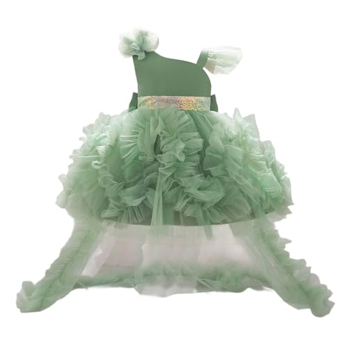 Robe longue traîne fille élégante pour briller aux concours de beauté