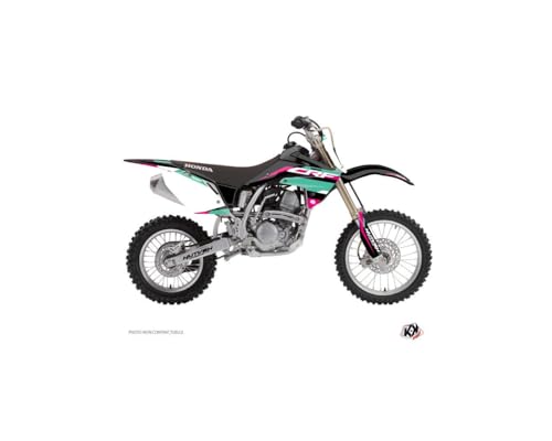 Kit Deco Moto Cross Honda 150R Crf pour rénover vos carénages turquoise