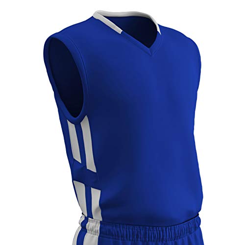 Maillot de basket-ball Champro Dri Gear anti-frottement adulte L bleu