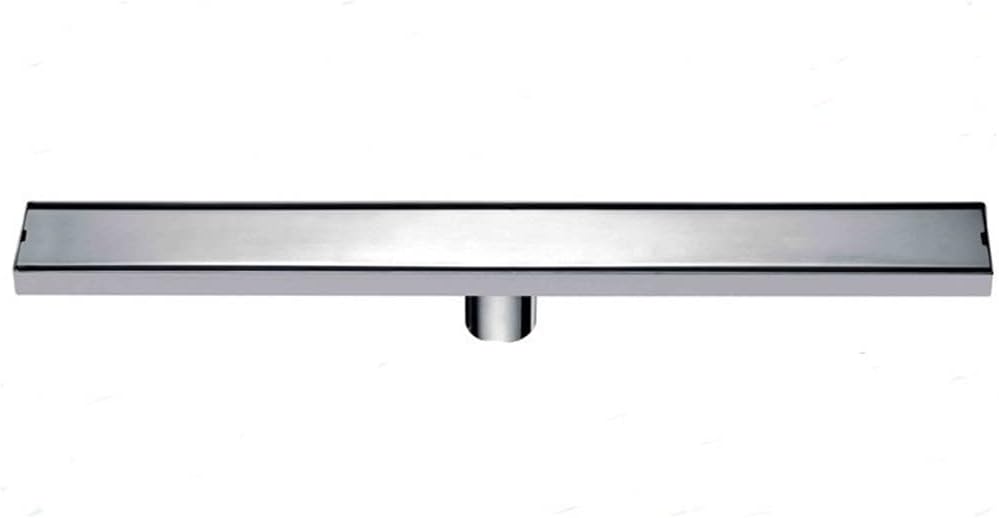 HBJWOV 80cm Stainless Steel Linear Shower Drain 800mm Shower Drain Channel,Shower Floor Drain,gate Drain