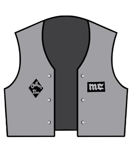 Customiser un blouson de moto avec le patch Skull brodé thermocollant